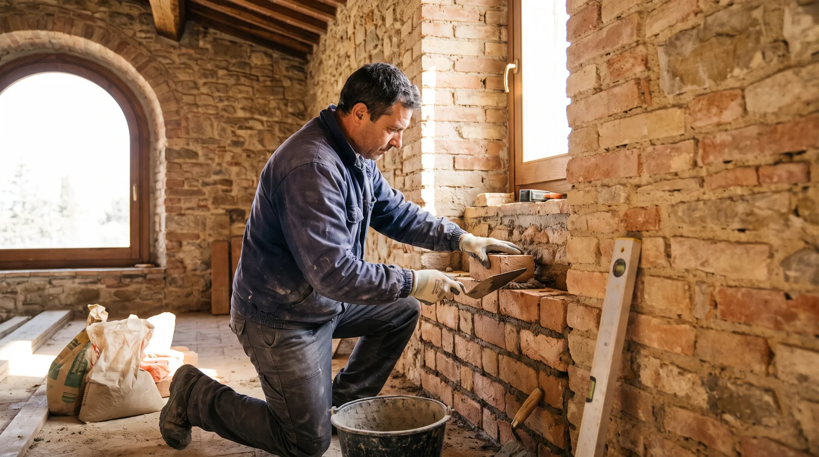 Professionisti al lavoro: edilizia